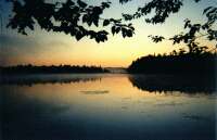 See spectacular sunrises over wilderness lakes.