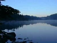 Wilderness lake early in the morning.
